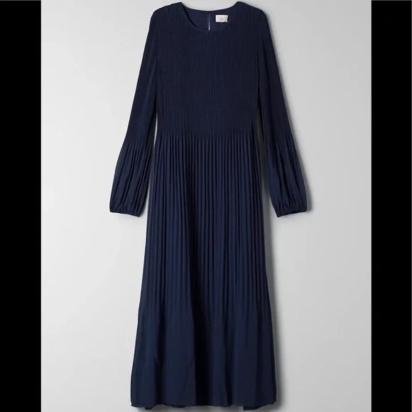 Wilfred Daydreamer maxi Dress👗 Classic Navy - Picture 5 of 14